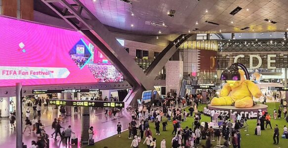 Informações Para Viajantes no Aeroporto Internacional Hamad em Doha no Qatar