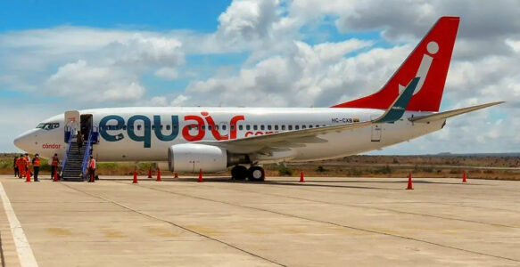 Nova Companhia Aérea Para Viajar de Avião no Equador