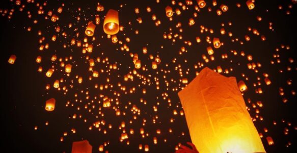 Festival Yi Peng Lantern na Tailândia
