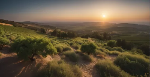 A Deslumbrante Galiléia: Um Paraíso de Belezas Naturais e História Bíblica