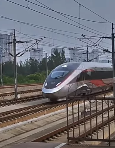 Viagem no Trem de Alta Velocidade na China
