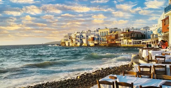 Mykonos na Grécia: Uma Viagem Gastronômica na Ilha do Mar Egeu