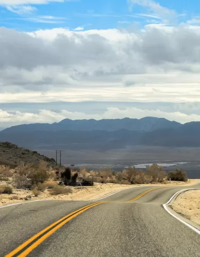 Distâncias e Tempo de Viagem de Carro na Califórnia nos Estados Unidos