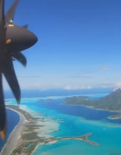 Explore as Rotas Aéreas do Taiti: Tempo Total de Viagem Entre Principais Destinos de Viagem