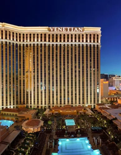 Comparativo Entre 5 Hotéis de Luxo em Las Vegas nos Estados Unidos