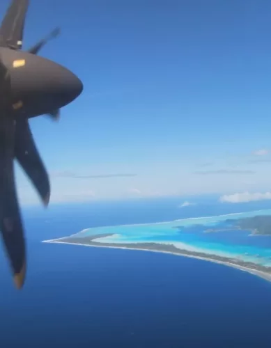 Como Viajar de Avião Entre Bora Bora e Moorea no Taiti 