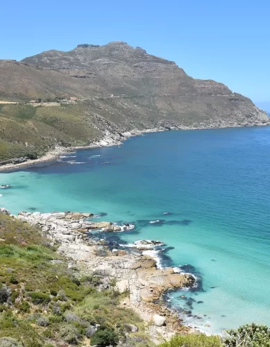 Hout Bay na Península do Cabo na África do Sul