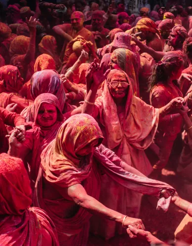 O que é o Festival Holi na Índia?