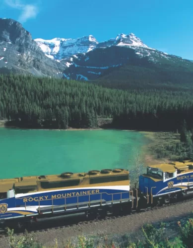 Explore o Melhor das Montanhas Rochosas do Canadá com o Trem Rocky Mountaineer