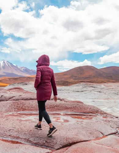Como são as Piedras Rojas e as Lagoas Altiplânicas no Deserto do Atacama no Chile