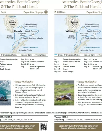 Cruzeiros de Expedição em Iates de Luxo na Antártica a Bordo da Scenic Eclipse Ocean Voyages