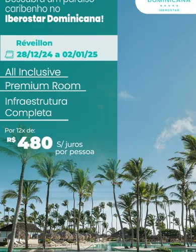 Quanto Custa a Hospedagem em Resort Iberostar com Tudo Incluído em Punta Cana no Natal e no Revéillon?