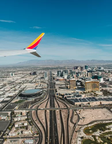 Rotas Diretas Importantes da Allegiant Air a Partir de Las Vegas nos Estados Unidos