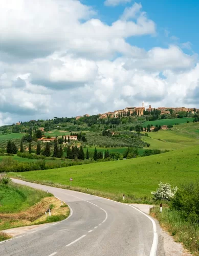 Distâncias Rodoviárias Entre Destinos Turísticos na Toscana na Itália