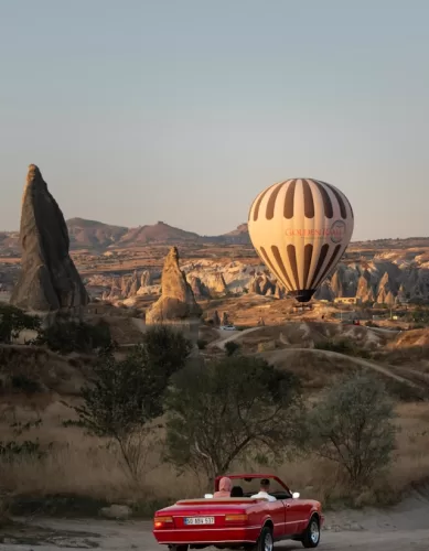 Como é a Paisagem da Capadócia na Turquia Durante o Outono