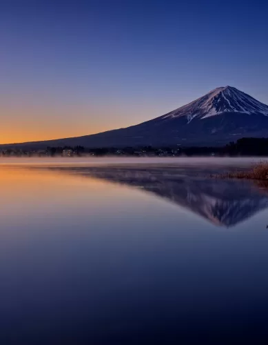 Monte Fuji, Lago Kawaguchi e Pagode Chureito no Japão