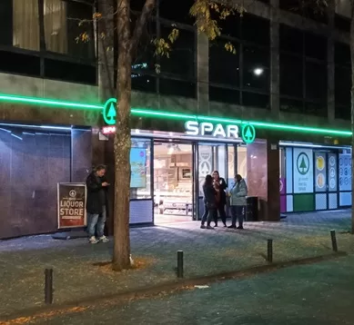 Lojas de Conveniência SPAR em Amsterdã na Holanda