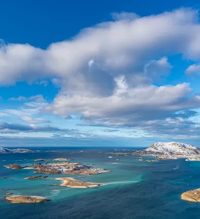 Turismo na Ilha de Sommarøy na Noruega