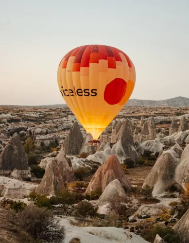 Como Voar de Balão na Capadócia na Turquia