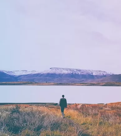 Lago Argentino em El Calafate na Argentina