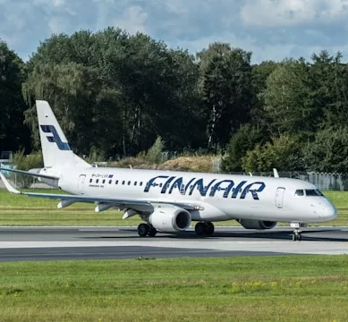 Companhia Aérea Finnair na Finlândia