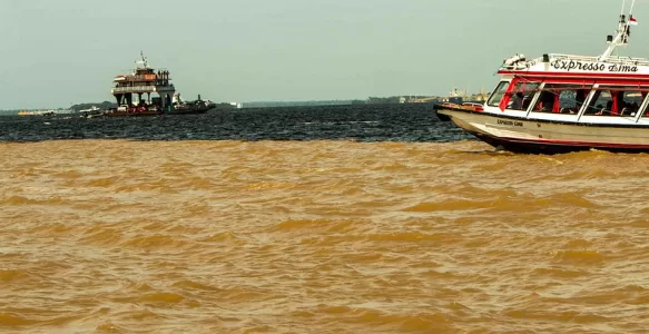 A Confluência dos Rios Negro e Solimões na Amazônia: Um Espetáculo da Natureza e sua Significância