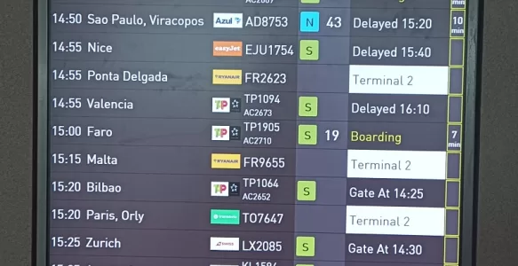 Destinos de Viagem Mais Próximos com Vôos Diretos a Partir do Aeroporto Humberto Delgado em Lisboa em Portugal – LIS